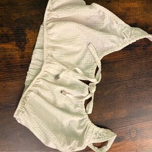 Zara Cream Textured top